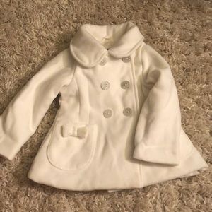 White LONDON FOG Coat | Girls size 18m